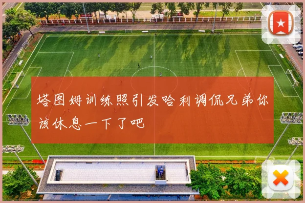 塔图姆训练照引发哈利调侃兄弟你该休息一下了吧